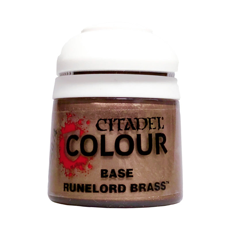 Citadel Base: Runelord Brass 12ml - Loaded Dice Barry Vale of Glamorgan CF64 3HD