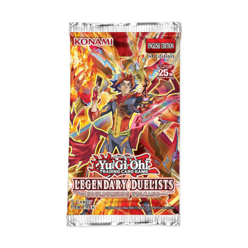 Yu-Gi-Oh! - Legendary Duelists 10 - Soulburning Volcano Booster - Release Date 10/8/23 - Loaded Dice Barry Vale of Glamorgan CF64 3HD