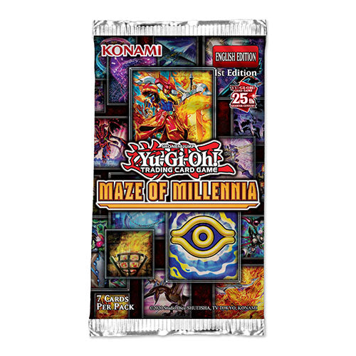 Yu-Gi-Oh! - Maze of Millennia Booster Pack - Release Date 18/1/24 - Loaded Dice Barry Vale of Glamorgan CF64 3HD