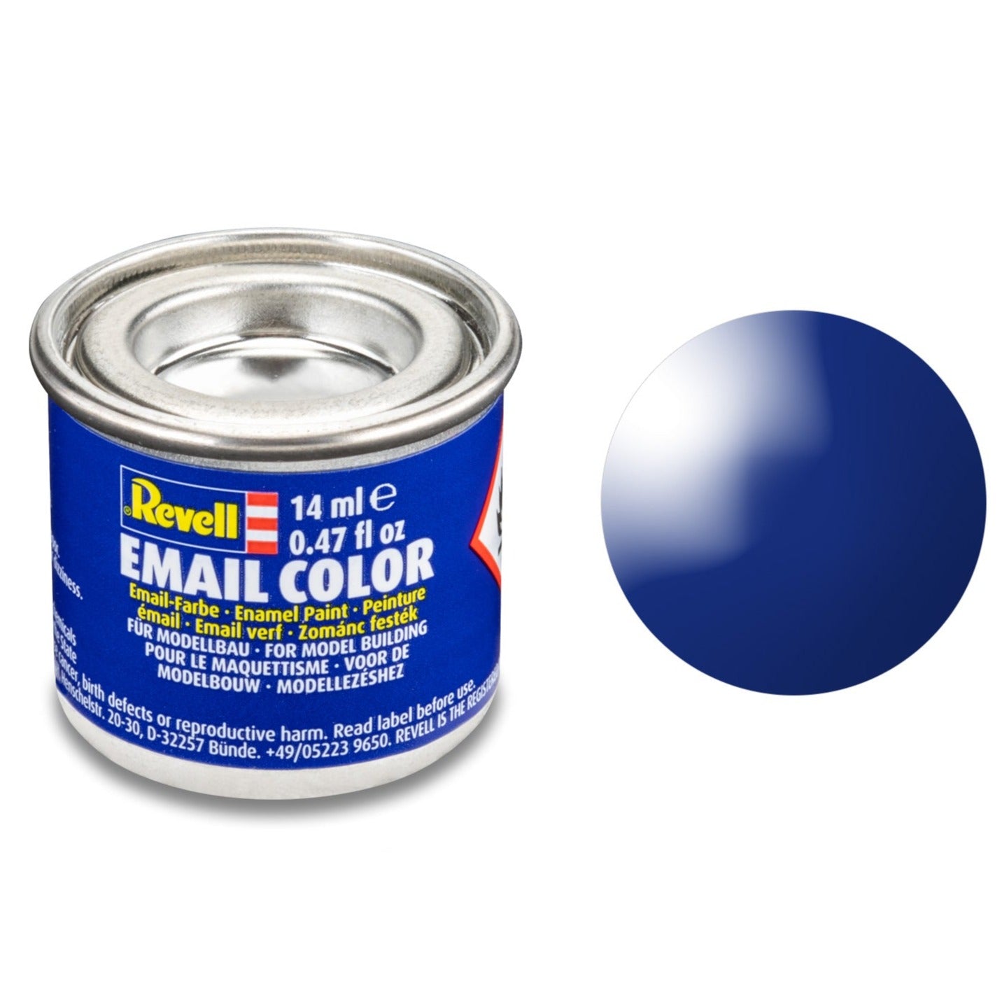 Revell Gloss "Ultramarine-Blue"(RAL 5002) Enamel Paint - 14ml - 32151 - Loaded Dice Barry Vale of Glamorgan CF64 3HD
