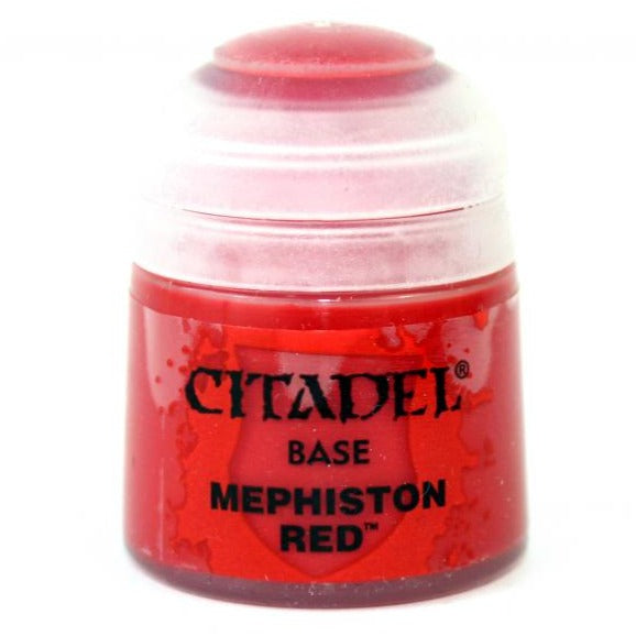Citadel Base: Mephiston Red 12ml - Loaded Dice Barry Vale of Glamorgan CF64 3HD