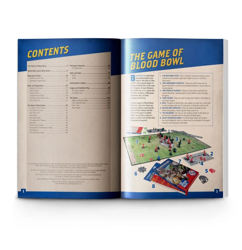 BLOOD BOWL RULEBOOK (ENGLISH) - Loaded Dice