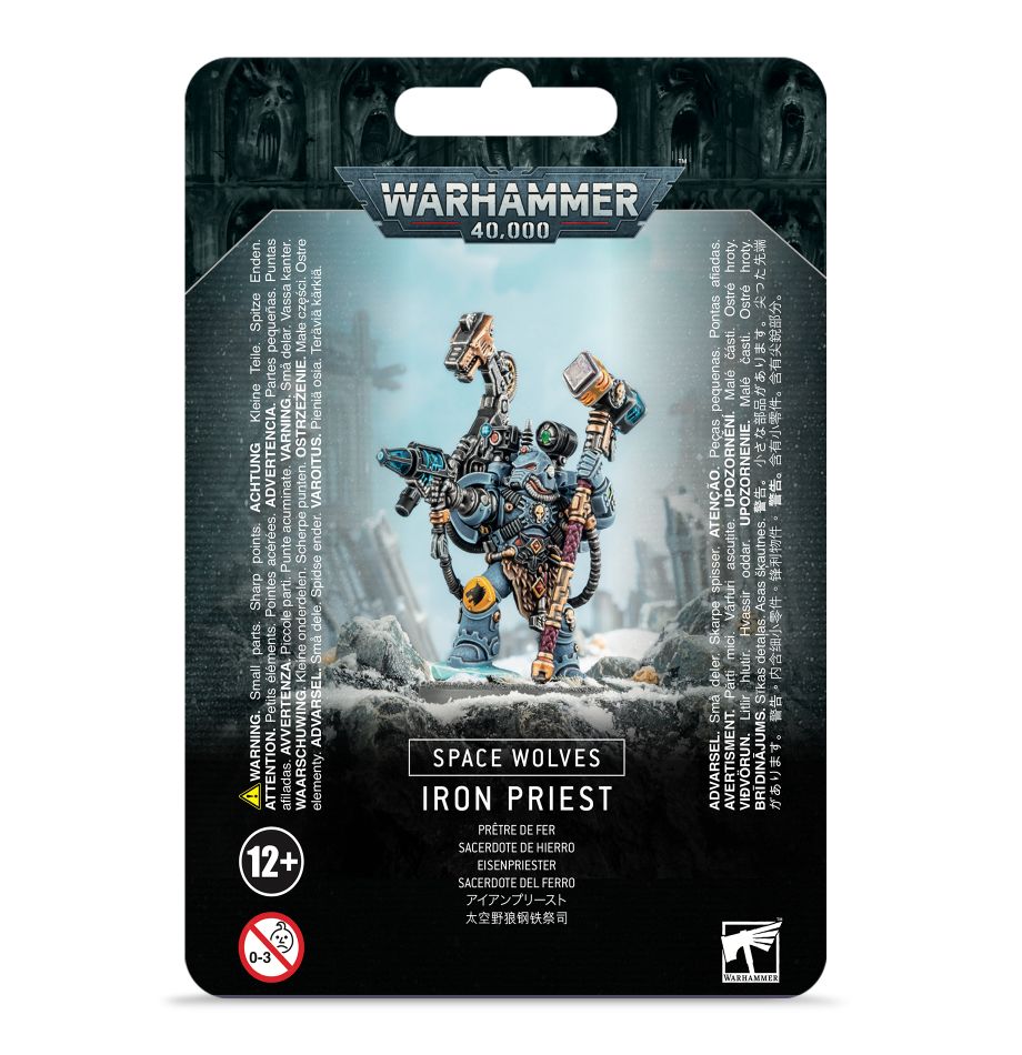 Space Wolves: Iron Priest - Loaded Dice Barry Vale of Glamorgan CF64 3HD