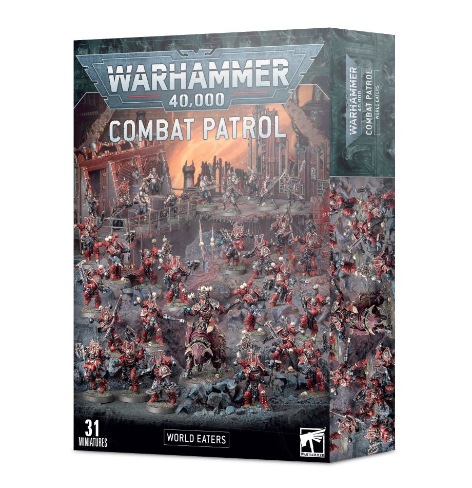 COMBAT PATROL: WORLD EATERS - Pre-Order 6th May - Loaded Dice Barry Vale of Glamorgan CF64 3HD