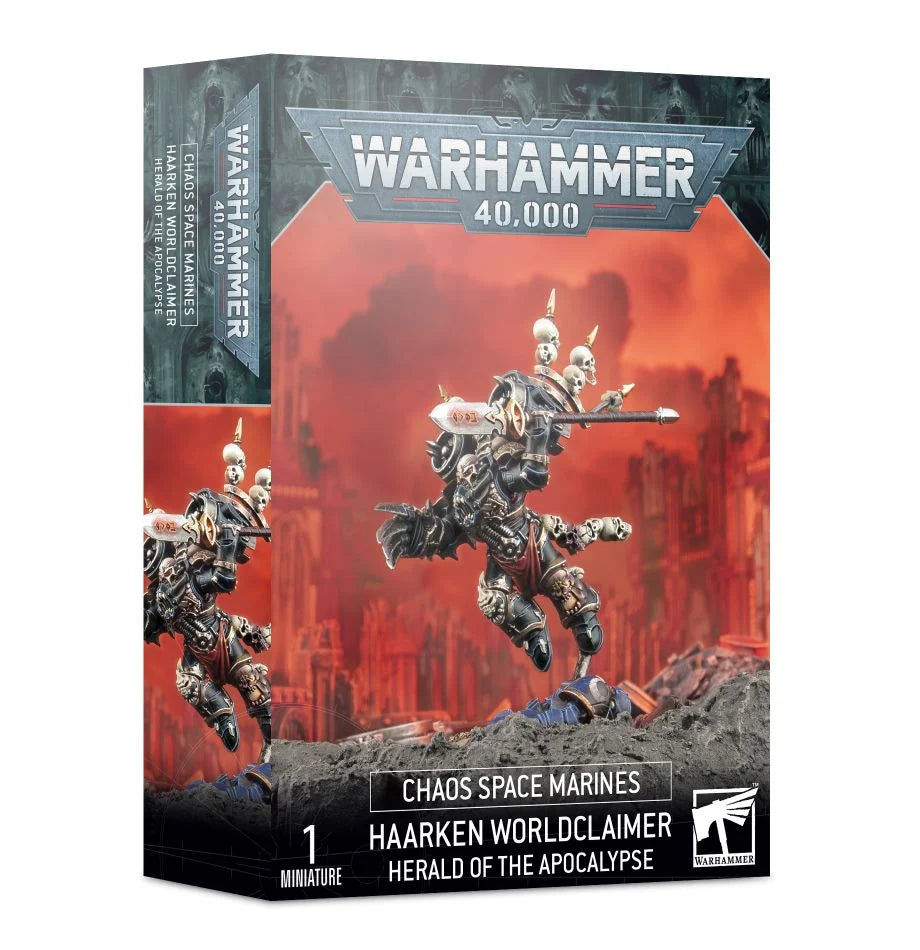 Chaos Space Marines: Haarken Worldclaimer - Loaded Dice Barry Vale of Glamorgan CF64 3HD