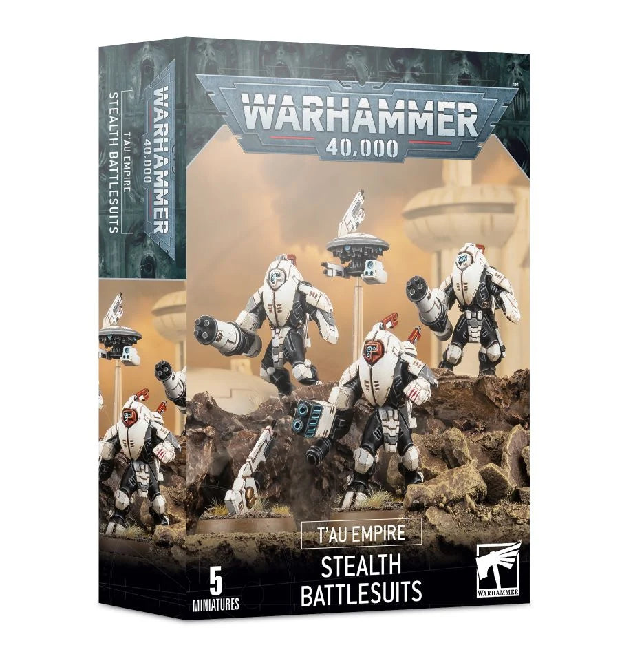 T'au Empire: Stealth Battlesuits - Loaded Dice Barry Vale of Glamorgan CF64 3HD