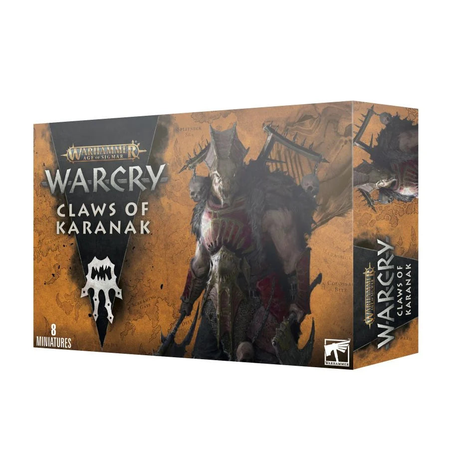 Warcry: Claws of Karanak - Pre-Order 20th May - Loaded Dice Barry Vale of Glamorgan CF64 3HD