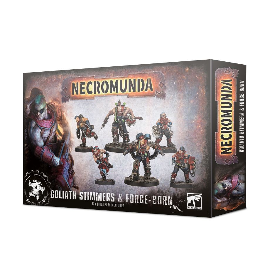 Necromunda: Goliath Stimmers & Forgeborn - Loaded Dice Barry Vale of Glamorgan CF64 3HD