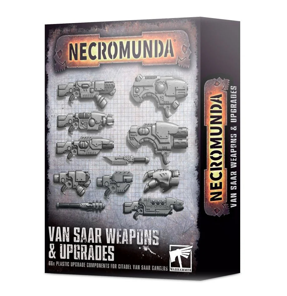 Necromunda: Van Saar Weapons & Upgrades - Loaded Dice Barry Vale of Glamorgan CF64 3HD