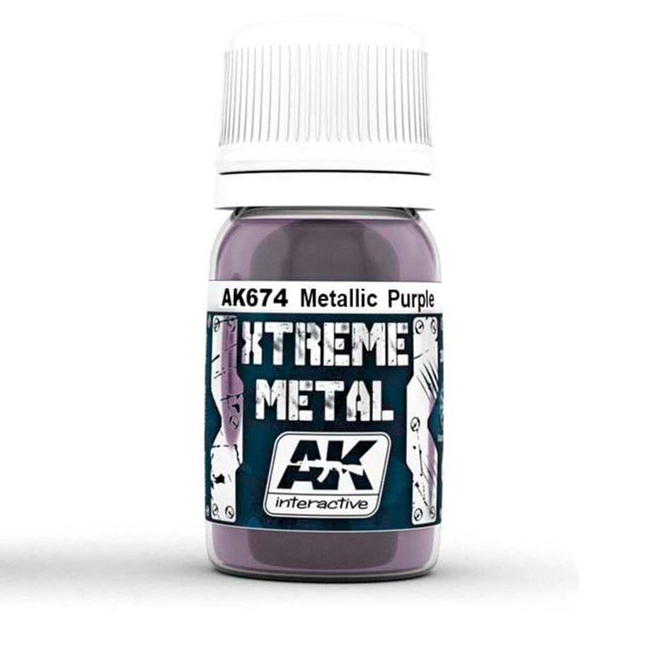 AK Interactive XTREME METAL Metallic Purple AK674 - Loaded Dice Barry Vale of Glamorgan CF64 3HD