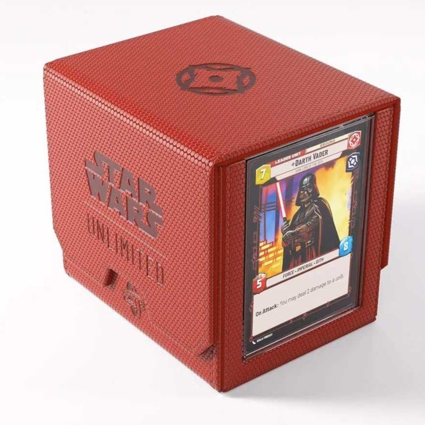 Gamegenic Star Wars: Unlimited Deck Pod - Red - Release Date March 2024 - Loaded Dice Barry Vale of Glamorgan CF64 3HD