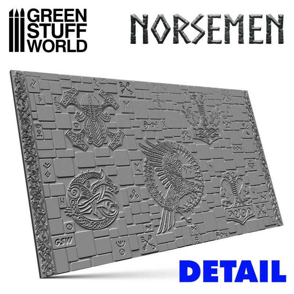 Green Stuff World Rolling Pin Norsemen - Loaded Dice Barry Vale of Glamorgan CF64 3HD