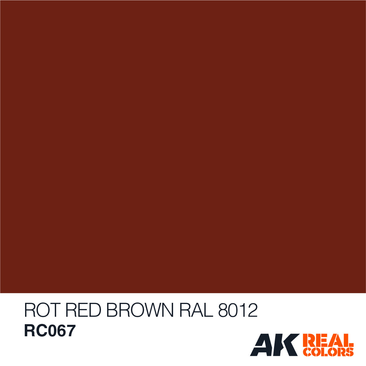 Rot (Rotbraun) Red Brown RAL 8012 10ml - Loaded Dice Barry Vale of Glamorgan CF64 3HD