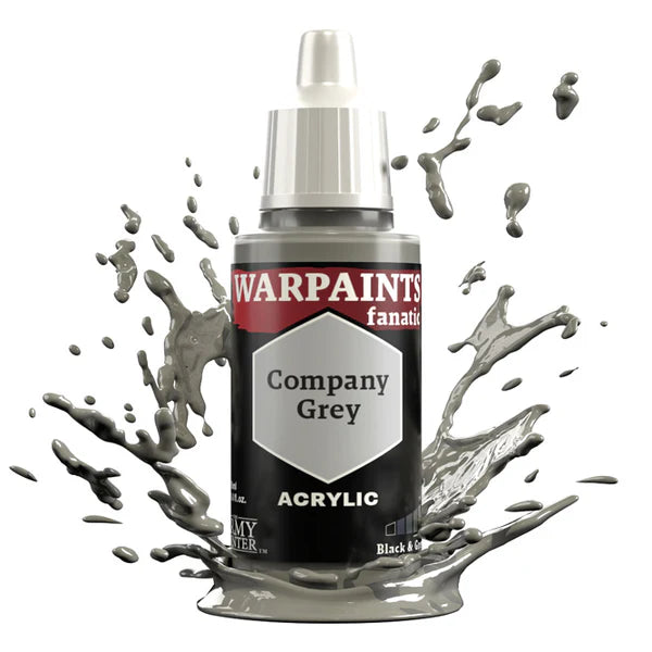 Army Painter Warpaints Fanatic: Company Grey 18ml - Loaded Dice