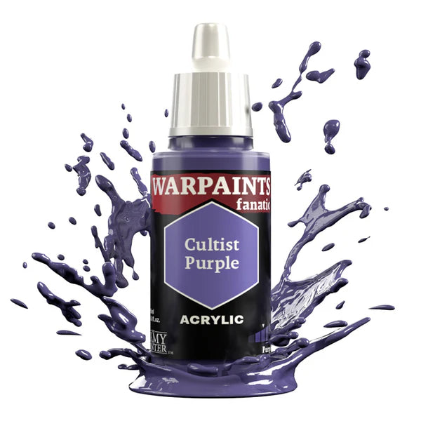 Army Painter Warpaints Fanatic: Cultist Purple 18ml - Loaded Dice