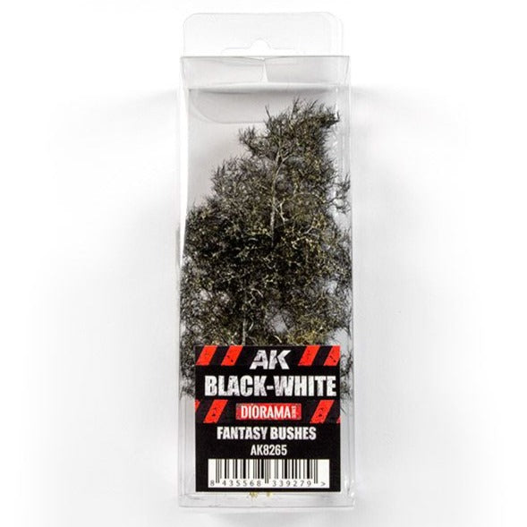 AK Interactive Black-White Fantasy Bushes 1/35 AK8265 - Loaded Dice Barry Vale of Glamorgan CF64 3HD