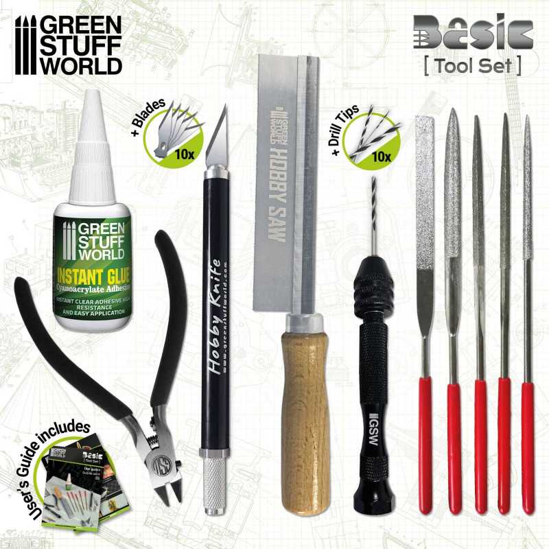 Green Stuff World Basic Tool Kit - Loaded Dice Barry Vale of Glamorgan CF64 3HD