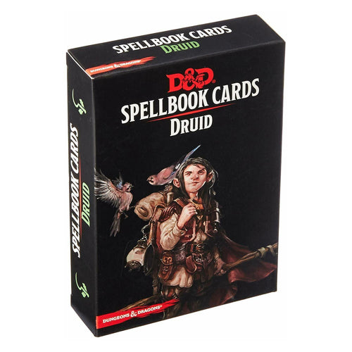 Dungeons & Dragons - Druid Spellbook Cards - Loaded Dice Barry Vale of Glamorgan CF64 3HD