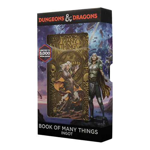 Dungeons & Dragons - Book of Many Things Limited Edition Ingot - Loaded Dice