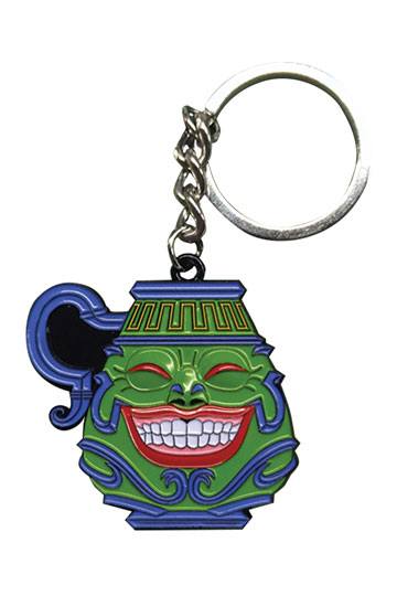 Yu-Gi-Oh! Metal Keychain Limited Edition - Pot of Greed - Loaded Dice Barry Vale of Glamorgan CF64 3HD