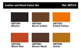 Abteilung 502 Leather and Wood Colors Set ABT315 - Loaded Dice Barry Vale of Glamorgan CF64 3HD