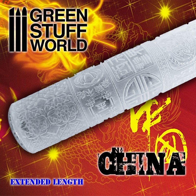 Green Stuff World Rolling Pin CHINESE - Loaded Dice Barry Vale of Glamorgan CF64 3HD