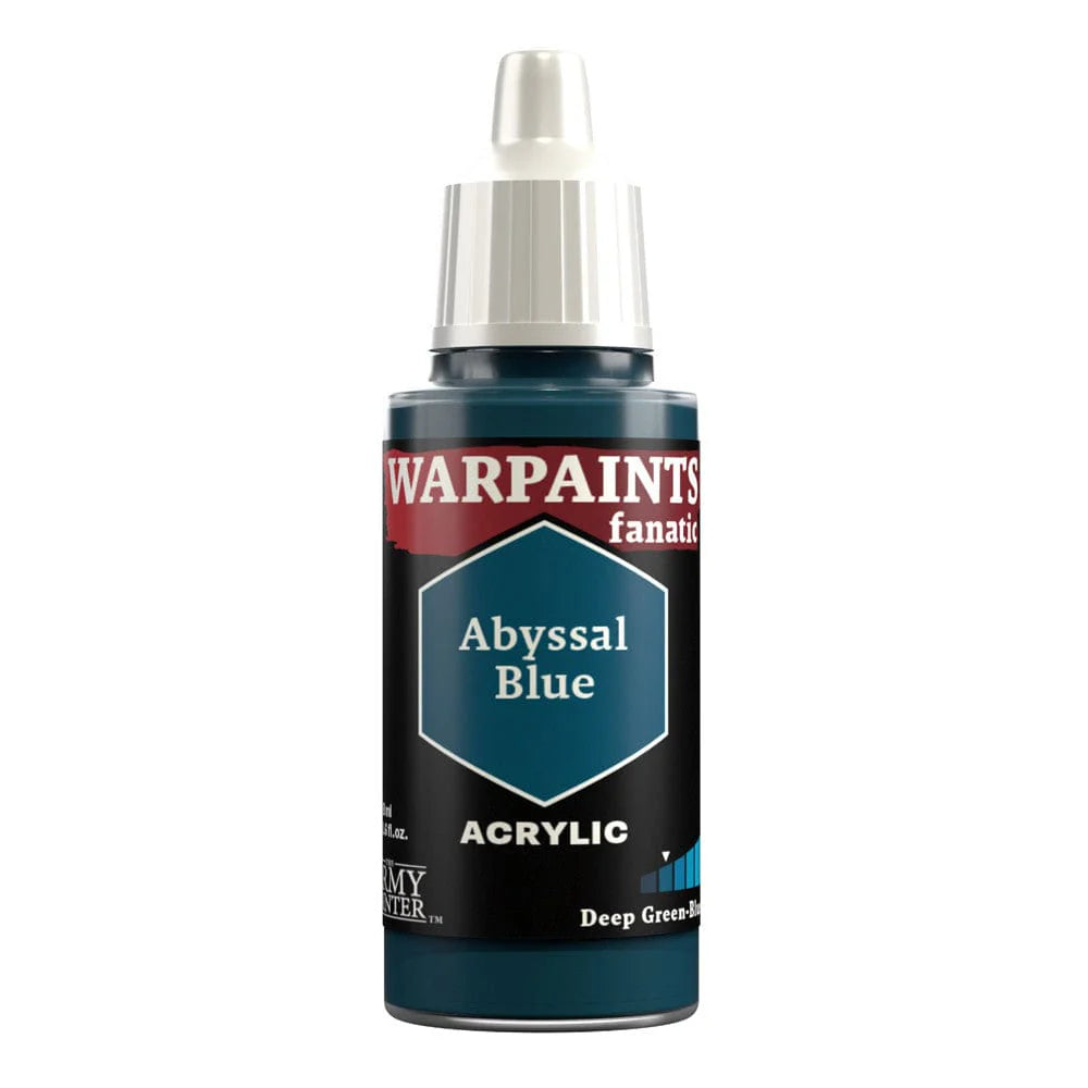 Army Painter Warpaints Fanatic: Abyssal Blue 18ml - Loaded Dice