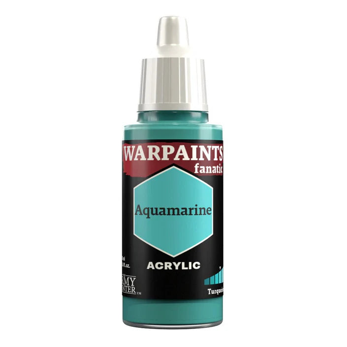Army Painter Warpaints Fanatic: Aquamarine 18ml - Loaded Dice