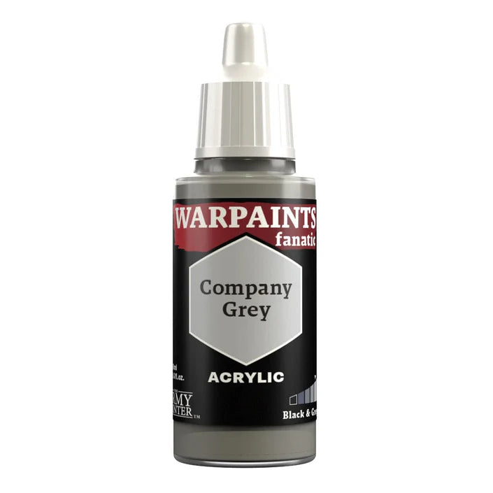 Army Painter Warpaints Fanatic: Company Grey 18ml - Loaded Dice