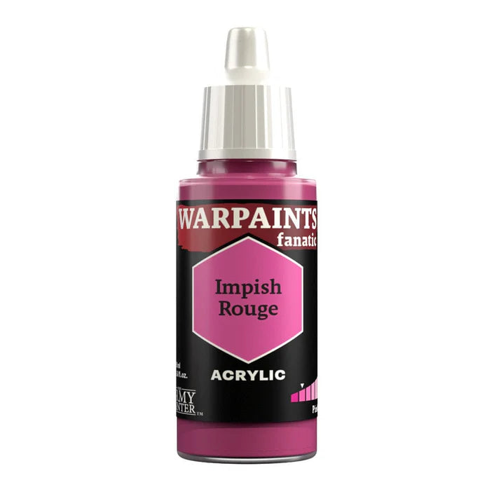 Army Painter Warpaints Fanatic: Impish Rouge 18ml - Loaded Dice