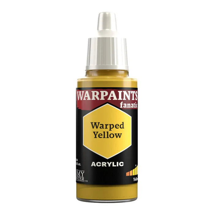 Army Painter Warpaints Fanatic: Warped Yellow 18ml - Loaded Dice