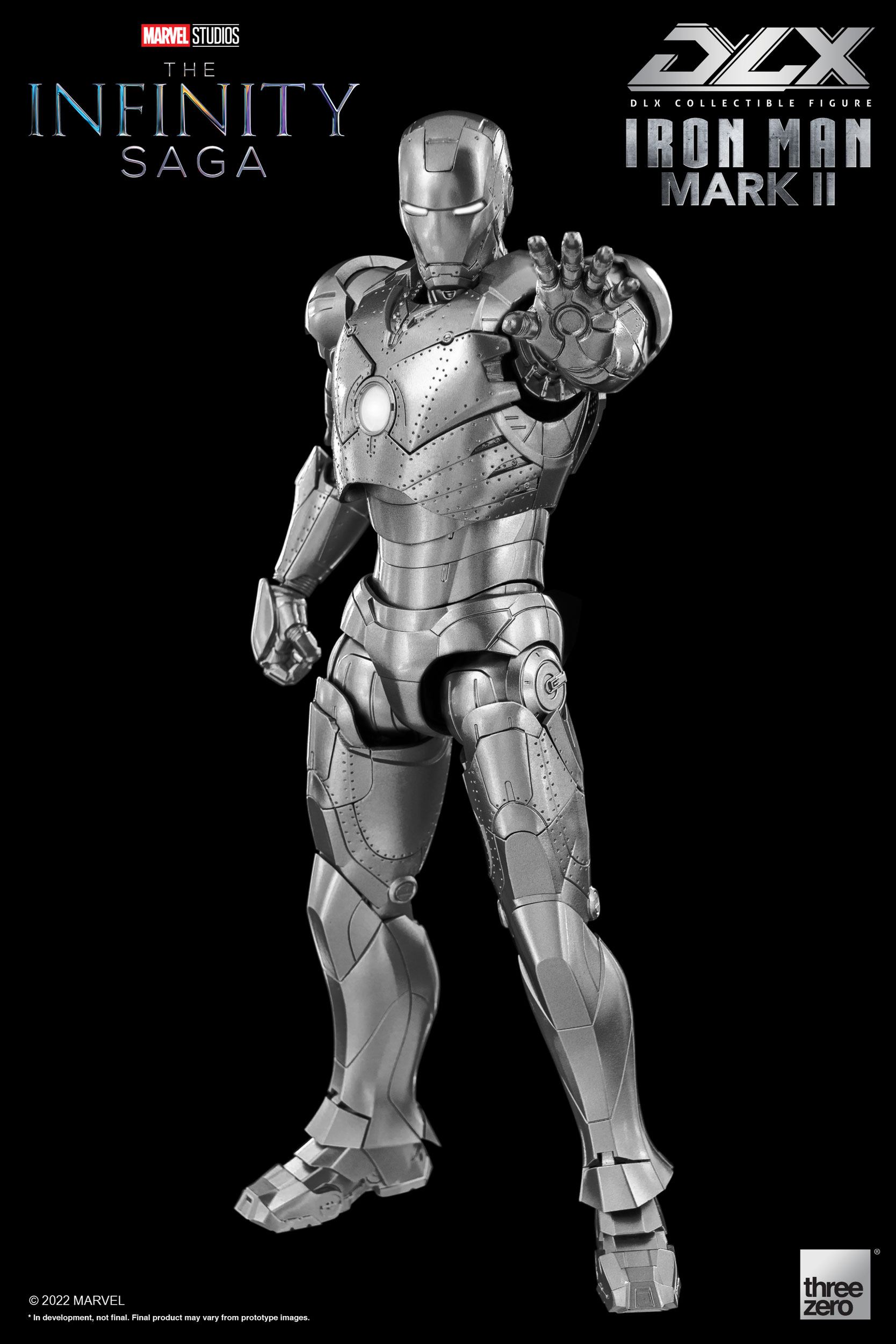 MARVEL - Iron Man Mark 3 DLX AF Infinity Saga - Figurine 17.5cm :  : Figurine Threezero Marvel