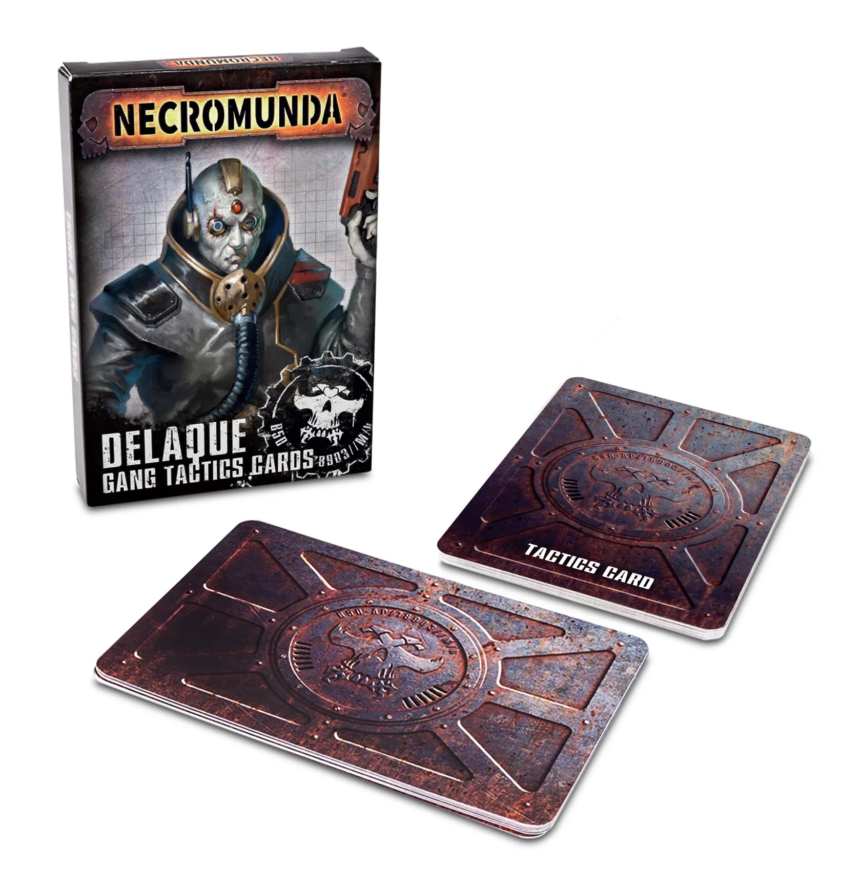 Necromunda: Delaque Gang Tactics Cards - 0