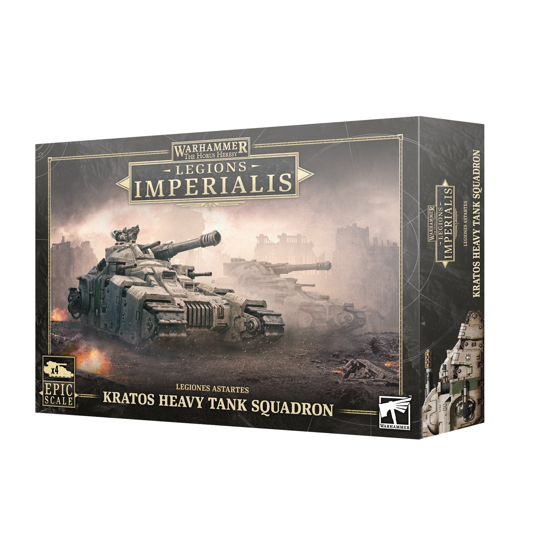Legions Imperialis: Kratos Heavy Tank Squadron - Release Date 2/12/23 - Loaded Dice Barry Vale of Glamorgan CF64 3HD