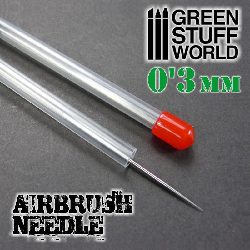 Green Stuff World Spare Airbrush Needle 0.3mm - Loaded Dice Barry Vale of Glamorgan CF64 3HD