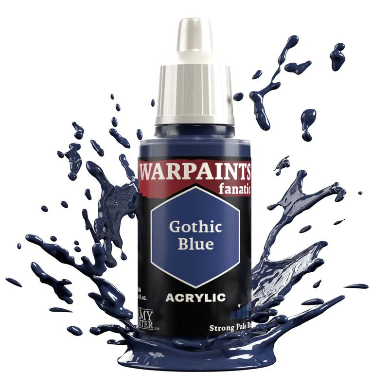 Army Painter Warpaints Fanatic: Gothic Blue 18ml - Loaded Dice