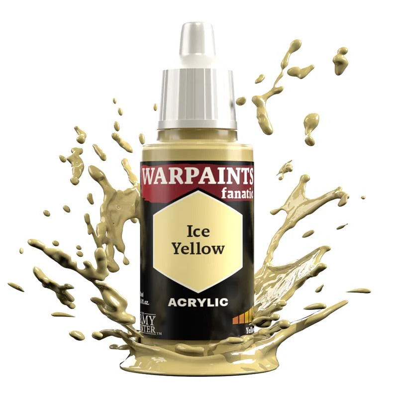 Army Painter Warpaints Fanatic: Ice Yellow 18ml - Loaded Dice