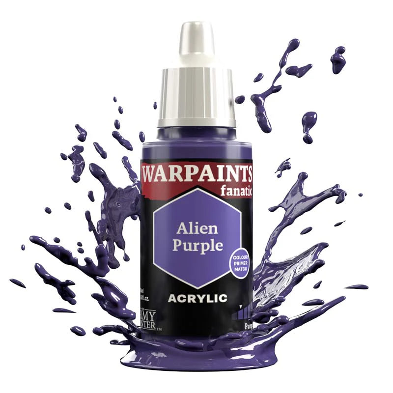 Army Painter Warpaints Fanatic: Alien Purple 18ml - Loaded Dice