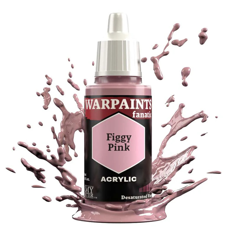 Army Painter Warpaints Fanatic: Figgy Pink 18ml - Loaded Dice