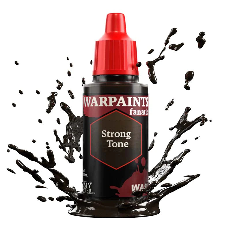 Army Painter Warpaints Fanatic Wash: Strong Tone 18ml - Loaded Dice