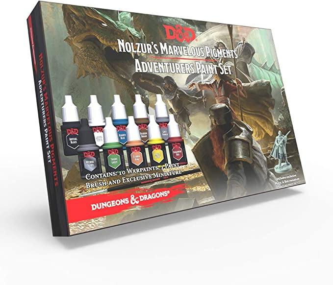 D&D: Nolzur's Marvelous Pigments - Adventurers Paint Set - Loaded Dice