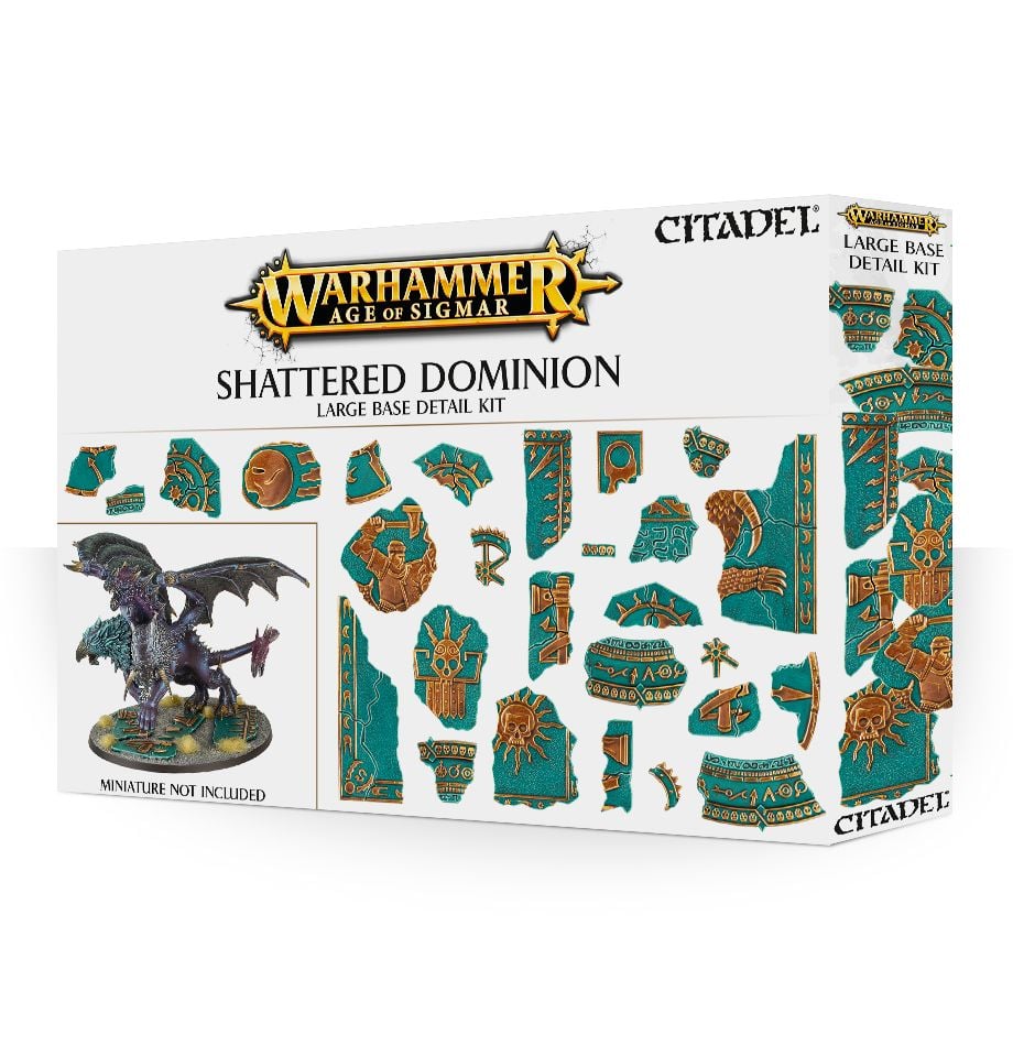 AOS SHATTERED DOMINION LARGE BASE DETAIL - Loaded Dice