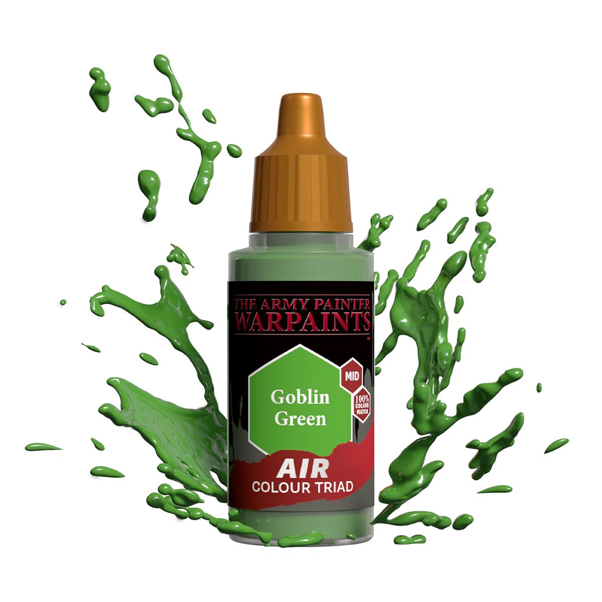 Army Painter Warpaint Air -  Goblin Green (18ml) - Loaded Dice