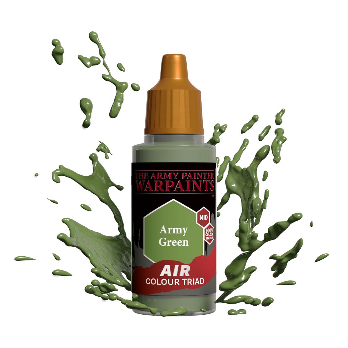 Army Painter Warpaint Air -  Army Green (18ml) - Loaded Dice