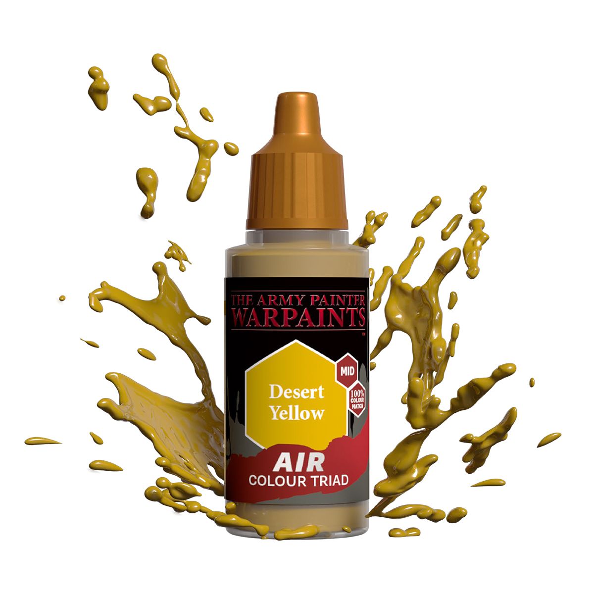 Army Painter Warpaint Air - Desert Yellow (18ml) - Loaded Dice