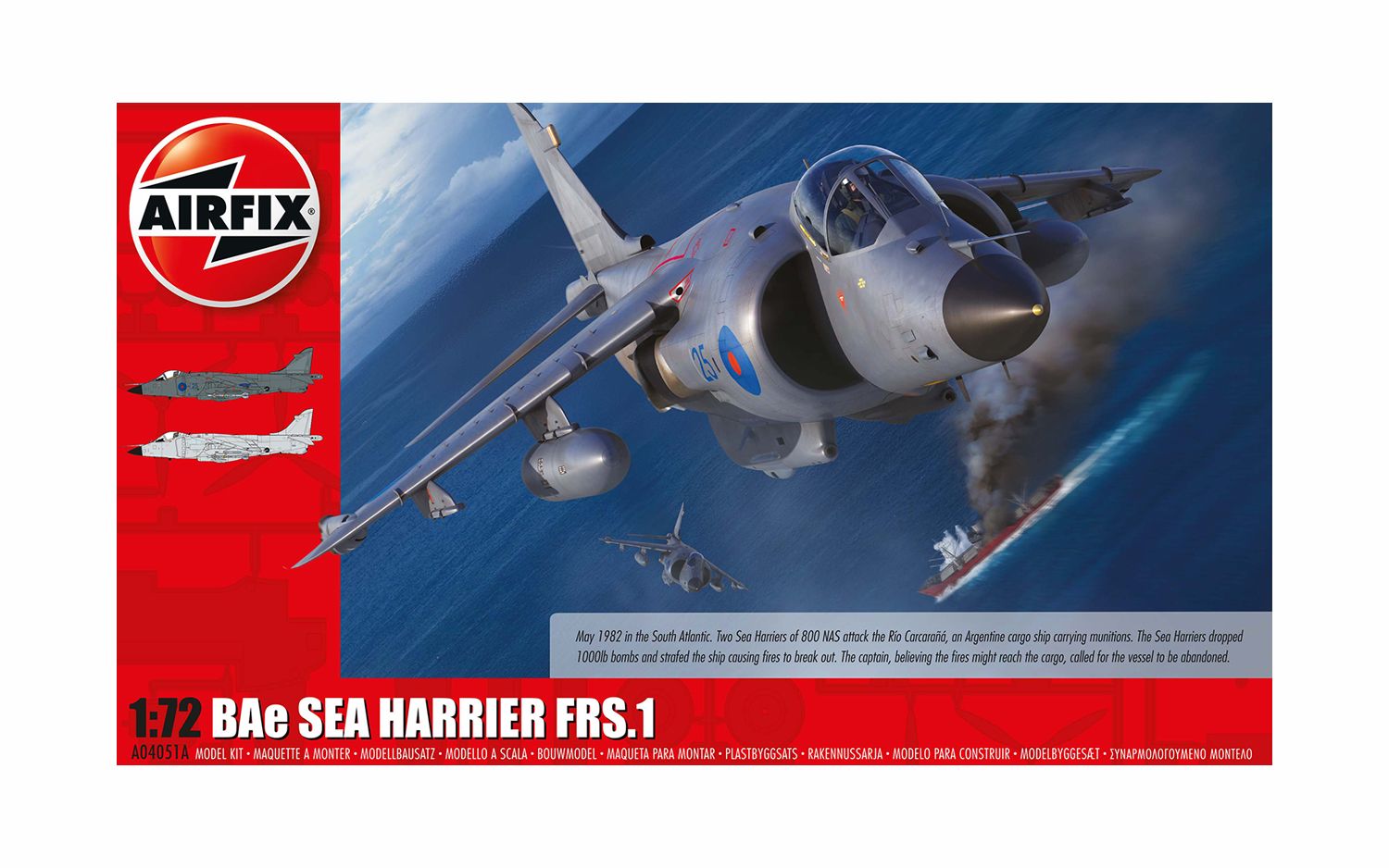 Bae Sea Harrier FRS1 (1:72) - Loaded Dice