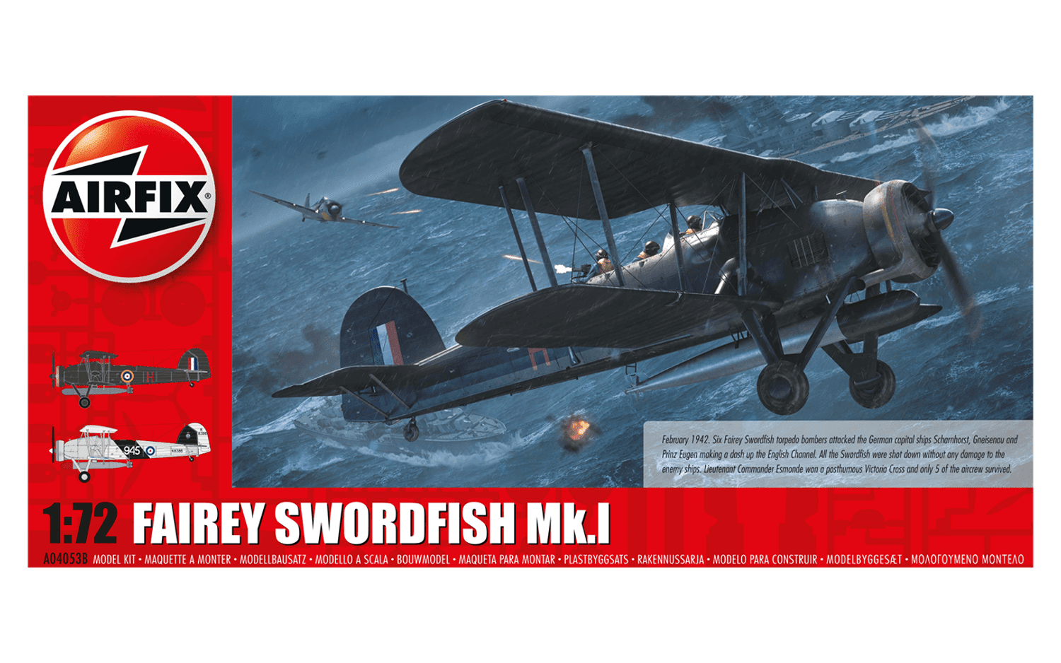 Fairey Swordfish Mk 1 Channel Dash 80th (1:72) - Loaded Dice