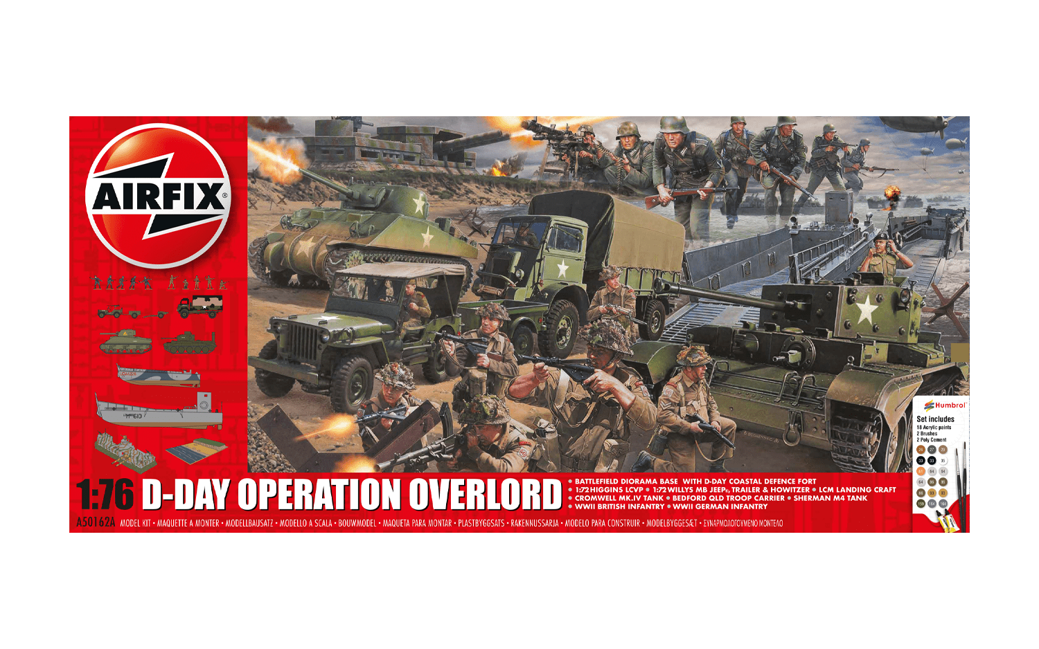 D-Day Operation Overlord Set (1:72) - Loaded Dice