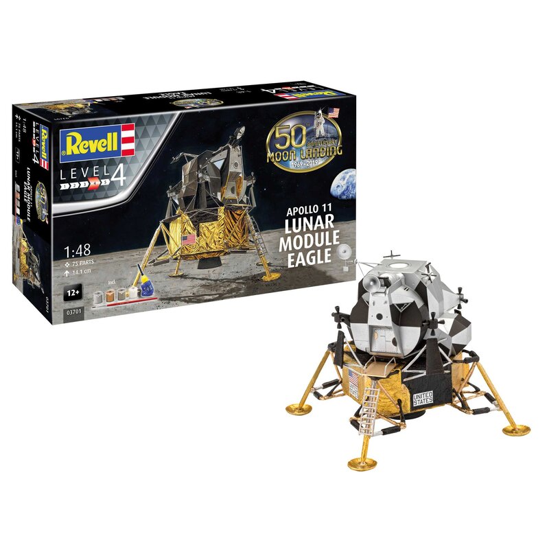 Gift Set Apollo 11 Lunar Module "Eagle" (1:48) - Loaded Dice
