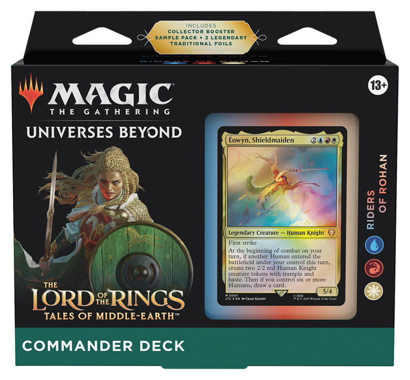 Magic: The Gathering - Lord of the Rings: Tales of Middle-earth Commander Deck - Loaded Dice Barry Vale of Glamorgan CF64 3HD